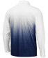 ფოტო #3 პროდუქტის Men's Navy Pitt Panthers Magic Team Logo Quarter-Zip Jacket