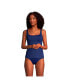 Фото #24 товара Women's Square Neck Underwire Tankini Swimsuit Top Adjustable Straps