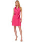 Women's Tuxedo Wrap Party Dress