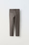 Костюмные брюки premium из смесовой шерсти tessutti piemontesi ZARA