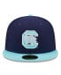Фото #3 товара Men's Navy, Light Blue South Carolina Gamecocks 59FIFTY Fitted Hat