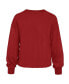 ფოტო #2 პროდუქტის Women's Red Distressed Georgia Bulldogs Bottom Line Parkway Long Sleeve T-shirt