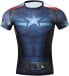 Фото #1 товара Cody Lundin Men's Compression Armour America Hero Logo Fitness Running Sport Short Sleeve