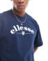 Фото #4 товара ellesse Franks chest logo t-shirt in navy