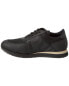 Фото #2 товара Giuseppe Zanotti Jimy Leather & Mesh Sneaker Men's Black 39.5