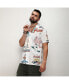 Men's Multicolour Retro Graphic Shirt