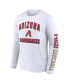 ფოტო #3 პროდუქტის Men's Black, White Arizona Diamondbacks Two-Pack Combo T-shirt Set