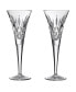 Lismore Toasting Flute, Set of 2