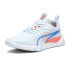 Фото #2 товара Puma Zora Graphic Logo Lace Up Womens Blue Sneakers Casual Shoes 38627414