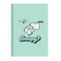 SAFTA Folio 80 Hard Cover Sheets Snoopy Groovy Notebook