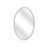 Wall mirror Romimex Silver Metal 56 x 82 x 3 cm Oval