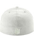 Фото #3 товара Men's Los Angeles Rams White on White Ram Head 59FIFTY Fitted Hat