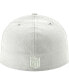 Men's Los Angeles Rams White on White Ram Head 59FIFTY Fitted Hat