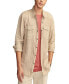 Men's Linen Western Long Sleeve Shirt