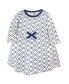 ფოტო #2 პროდუქტის Baby Girl Organic Cotton Long-Sleeve Dresses 2pk