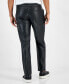 INC International Concepts Men's Slim-Fit Matte Tapered Pants, Created for Macy's