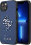 Guess Guess GUHCP13SSA4GSBL iPhone 13 mini 5,4" niebieski/blue hardcase Saffiano 4G Metal Logo