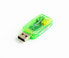 Фото #2 товара Gembird SC-USB-01 - USB - 3.5 mm - Green