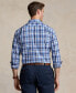 ფოტო #2 პროდუქტის Men's Big & Tall Plaid Stretch Poplin Shirt