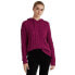 Фото #2 товара Женский свитер Ralph Lauren Cable-Knit Cotton Hoodie French Orchid Magenta L
