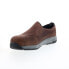 Фото #4 товара Nautilus Carbon Toe SD10 Slip On N1657 Mens Brown Athletic Work Shoes