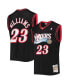 ფოტო #4 პროდუქტის Men's Lou Williams Black Philadelphia 76ers 2005-06 Hardwood Classics Swingman Jersey