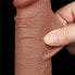 Dildo Sliding Skin 7.5 Brown