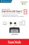 Фото #3 товара USB флеш-накопитель Sandisk Ultra Dual Drive USB Type-C - 64 GB - USB Type-A / USB Type-C - 3.2 Gen 1 (3.1 Gen 1) - Slide - 9.1 г - Черный - Серебристый