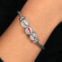 Stylish steel bracelet for pendants for good luck Drops SCZ1191