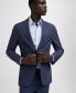 ფოტო #4 პროდუქტის Men's Stretch Fabric Slim-Fit Suit Blazer