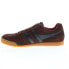 Фото #10 товара Gola Harrier Suede CMA192 Mens Brown Suede Lace Up Lifestyle Sneakers Shoes
