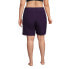 Фото #10 товара Plus Size 9" Quick Dry Modest Swim Shorts with Panty