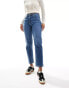 Фото #2 товара Lee Jeans Carol straight leg jeans in mid blue