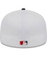 Фото #3 товара Men's White, Navy Chicago White Sox Optic 59FIFTY Fitted Hat