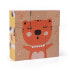 EUREKAKIDS Wooden cube puzzle - musical animals