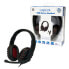 LogiLink HS0033 - Headset - Head-band - Calls & Music - Black - Red - Binaural - 2 m