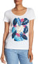 Фото #1 товара Tommy Bahama You Had Me at Aloha Short Sleeve Tee Women's Sz. XXXS 151614