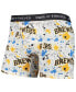 Фото #2 товара Men's White and Navy Milwaukee Brewers Super Fit 2-Pack Boxer Briefs Set