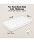 Фото #5 товара 2pk Soothe Fitted Crib Sheets Neutral, Organic Baby Crib Sheets, Fits Standard Nursery Baby Mattress