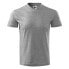 T-shirt Malfini V-neck M MLI-10212 dark gray melange