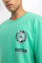 Erkek T-Shirt Yeşil B3914AX/GN322
