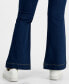 Фото #4 товара Petite High-Rise Flare-Leg Pull-On Denim Jeans, Created for Macy's