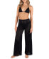 ფოტო #5 პროდუქტის Juniors' Crocheted Pull-On Cover-Up Beach Pants