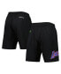 ფოტო #1 პროდუქტის Men's Black Los Angeles Lakers Hardwood Classics Color Bomb Energy Shorts