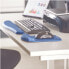 Фото #3 товара Fellowes 9287302 - Blue - Monochromatic - Fabric - Foam - Wrist rest - Non-slip base