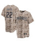 Фото #3 товара Футболка Nike мужская Juan Soto Camo San Diego Padres USMC Alternate Replica Player Jersey