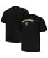 ფოტო #1 პროდუქტის Men's Black Vegas Golden Knights Big and Tall Arch Over Logo T-shirt