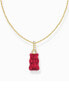 Фото #1 товара Thomas Sabo KE2209-414-10-L45 Gold-plated chain w. red Goldbears pendant