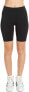 Hard Tail 274986 Women Flat Waist Cotton Spandex Bike Shorts Black LG 8