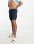 New Look cargo swim shorts in navy